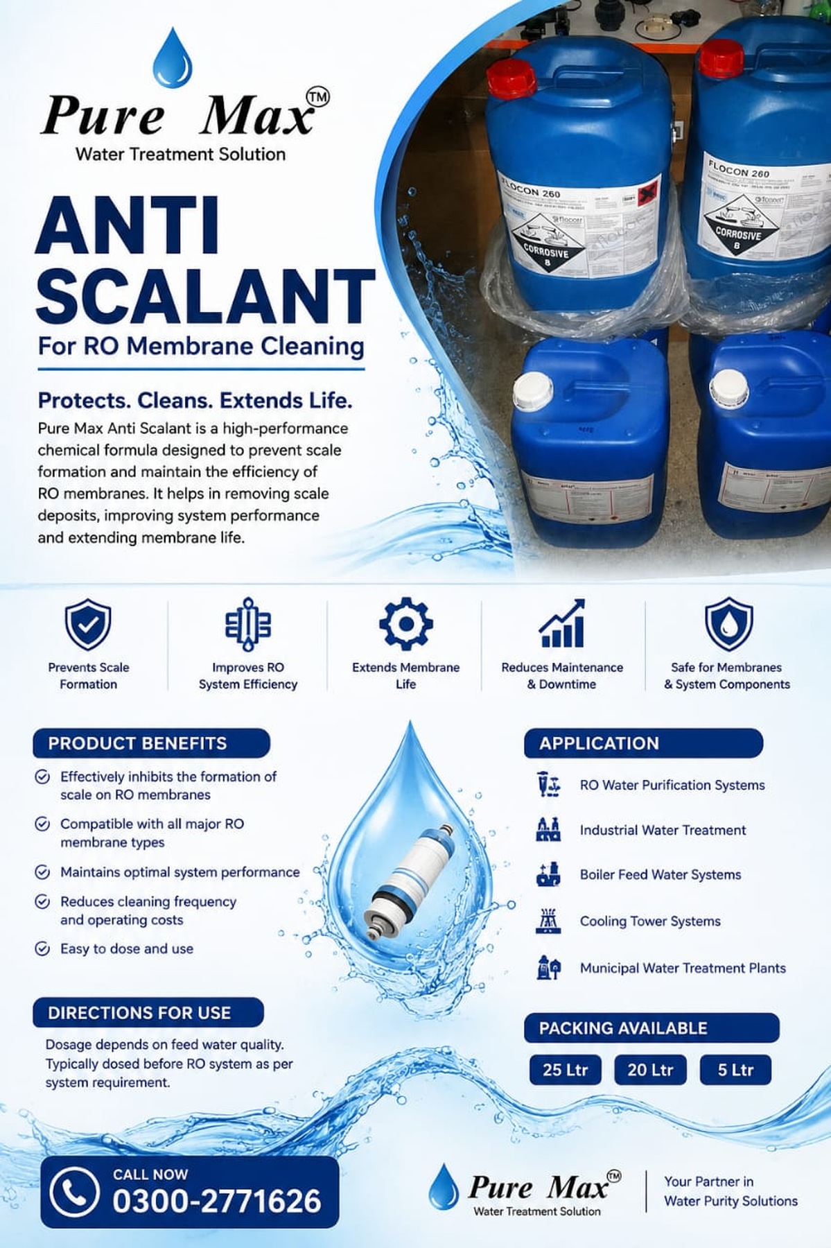 RO Anti Scalant / Flocon